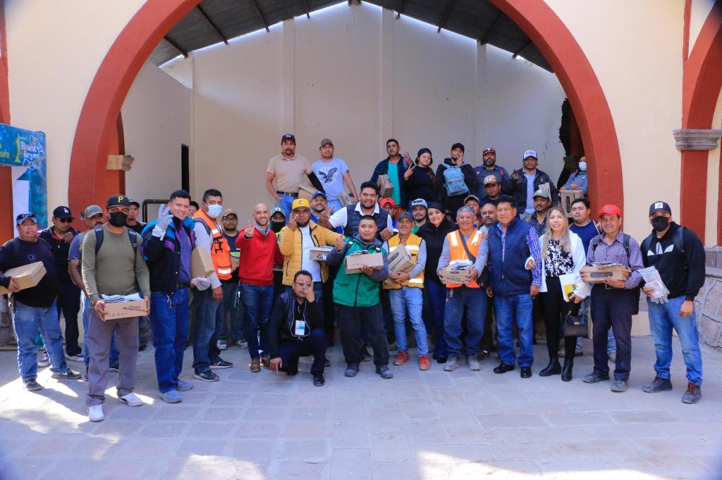 VILLA DE POZOS ENTREGA EQUIPO DE SEGURIDAD A RECOLECTORES DE&nbsp;RESIDUOS