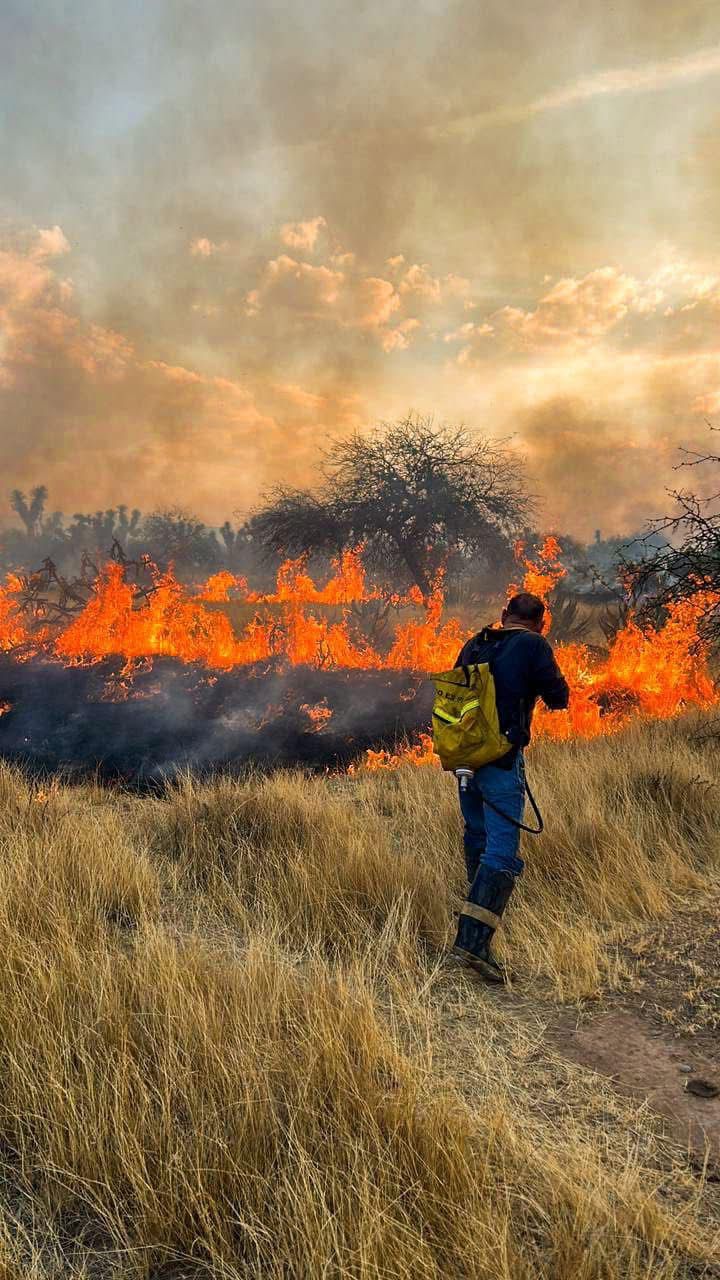 ISMAEL HERNÁNDEZ INFORMA SOBRE AVANCES EN CONTROL DE INCENDIOS EN VILLA DE&nbsp;REYES