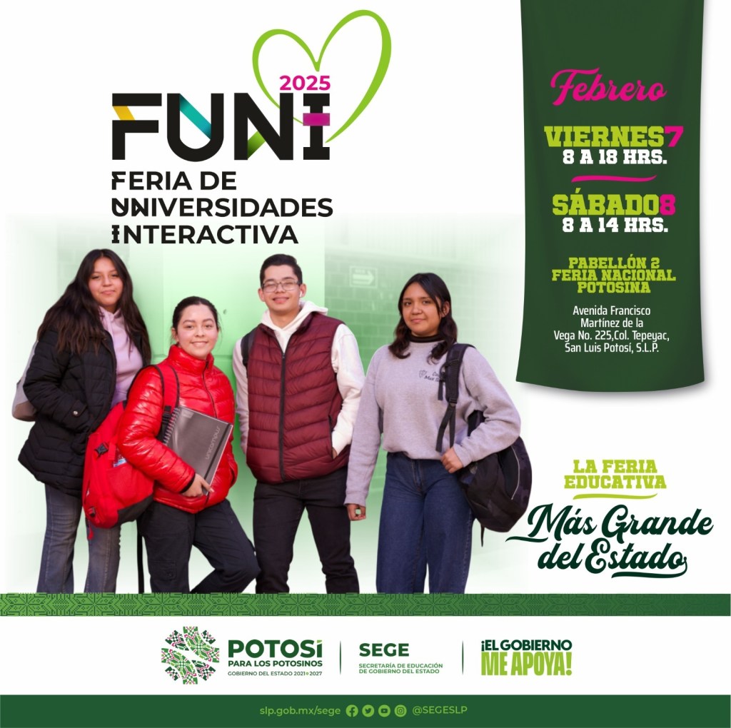 LISTO EL GOBIERNO DEL ESTADO PARA LA FERIA DE UNIVERSIDADES INTERACTIVA 2025