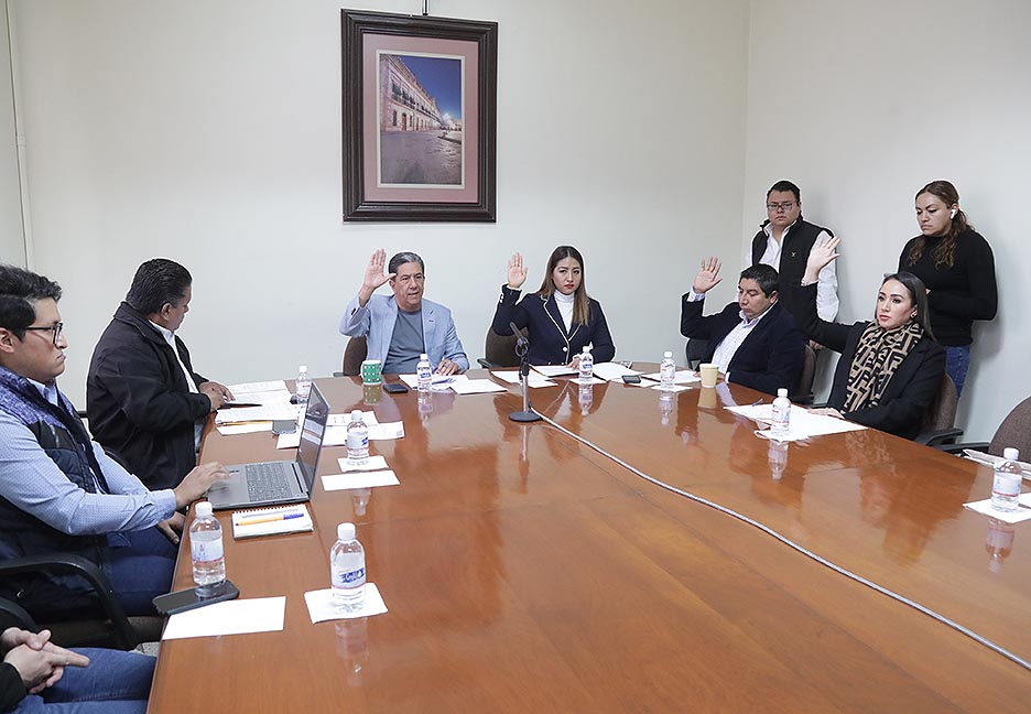 EN REUNIÓN DE LA COMISIÓN LEGISLATIVA DE DERECHOS HUMANOS SE REVISARON LOS REGISTROS DE ASPIRANTES A LA PRESIDENCIA Y CONSEJERÍAS DE LA&nbsp;CEDH