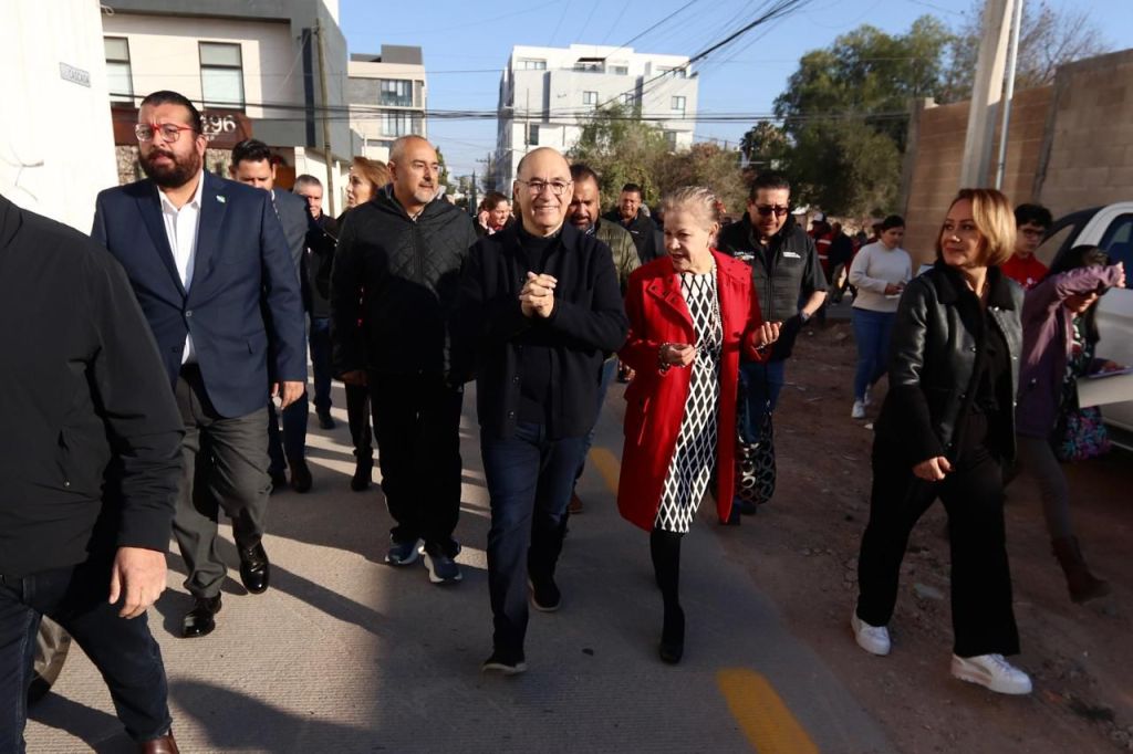 Vecinos de la Garita de Jalisco, agradecen nuevas pavimentaciones al Alcalde&nbsp;Galindo