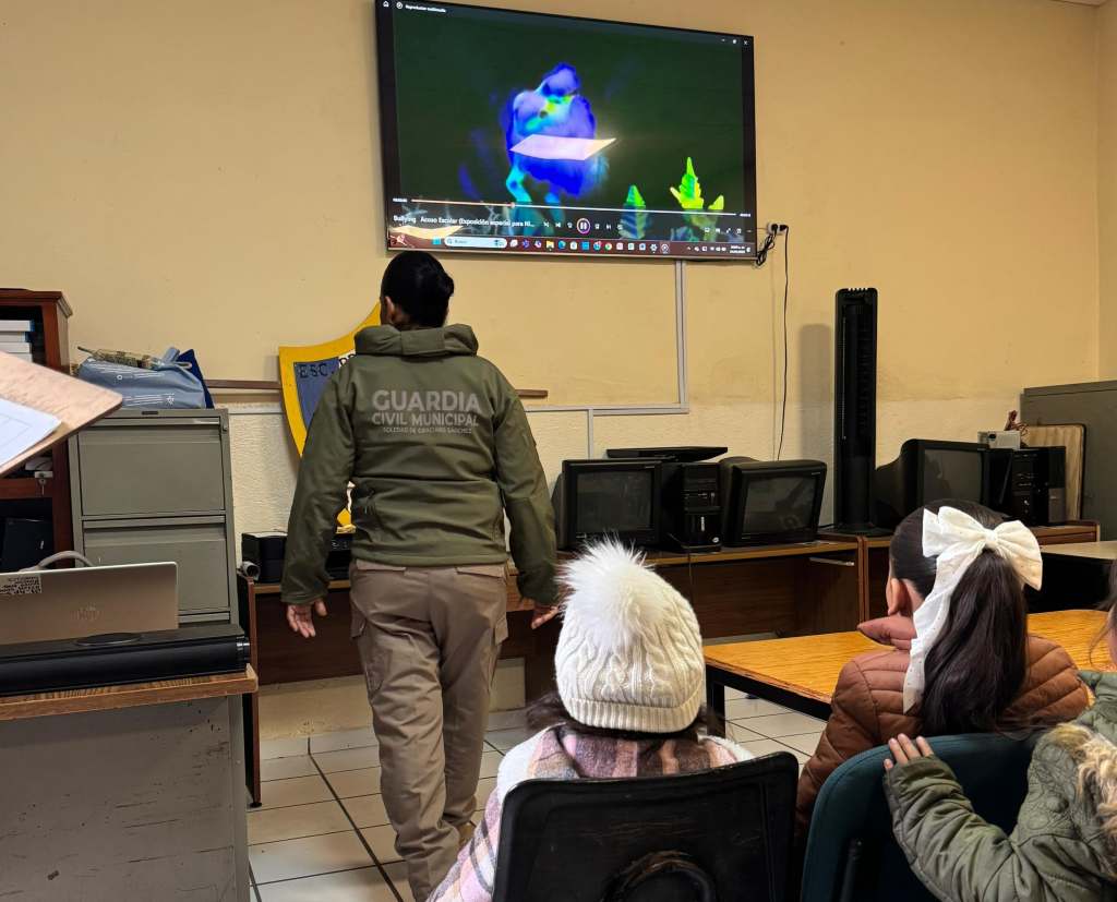 GUARDIA CIVIL MUNICIPAL DE SOLEDAD OFRECIÓ PLÁTICAS PREVENTIVAS SOBRE EL ACOSO ESCOLAR EN PRIMARIA «PEDRO&nbsp;MONTOYA»