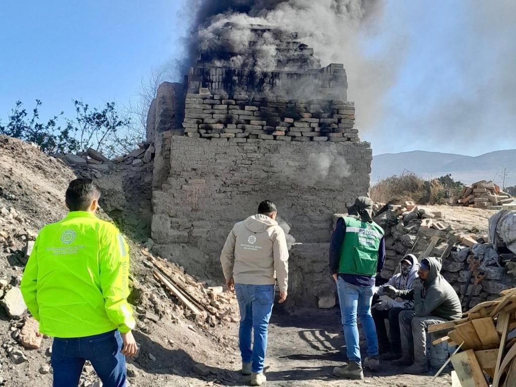 EJECUTIVO ESTATAL SUSPENDE ACTIVIDAD DE LADRILLERA EN VILLA DE&nbsp;ARRIAGA