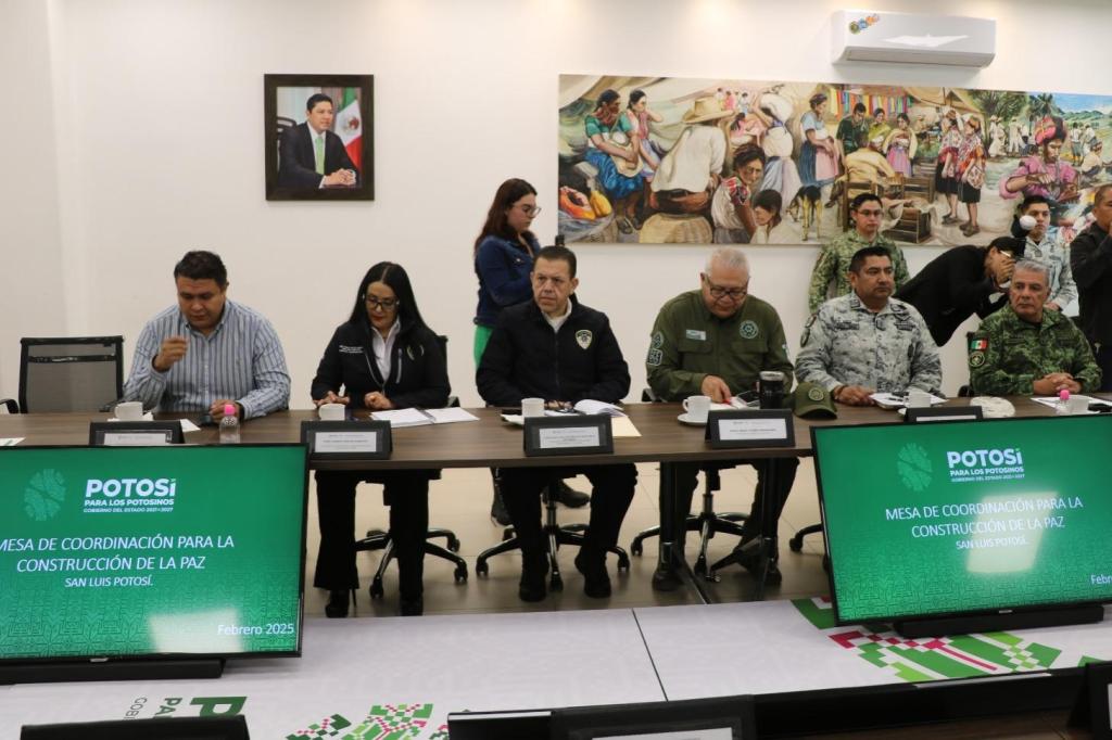 Coordinación interinstitucional refuerza la seguridad en la capital&nbsp;potosina