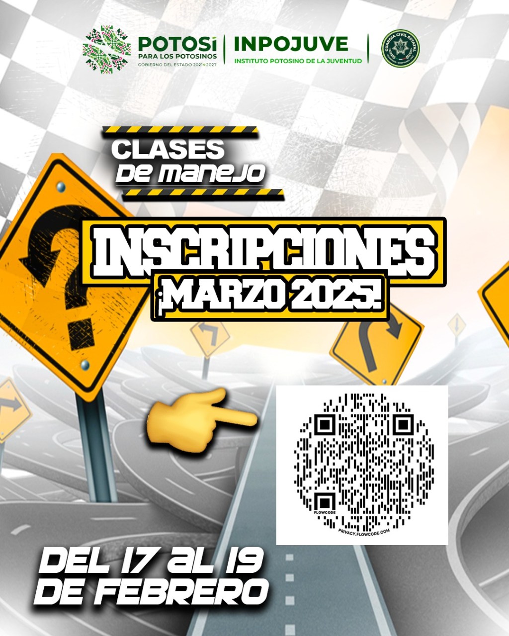 GOBIERNO ESTATAL ABRE INSCRIPCIONES PARA CURSO DE MANEJO, EN APOYO A&nbsp;JÓVENES