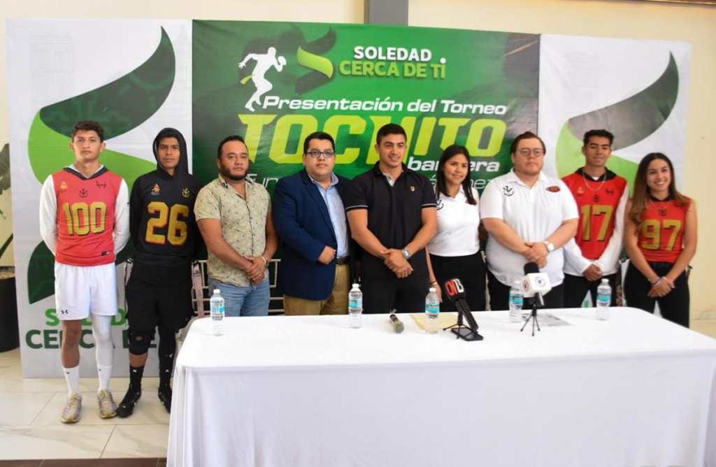 SOLEDAD DE GRACIANO SÁNCHEZ PRESENTA Y CONVOCA A PRIMER TORNEO DE TOCHITO&nbsp;BANDERA