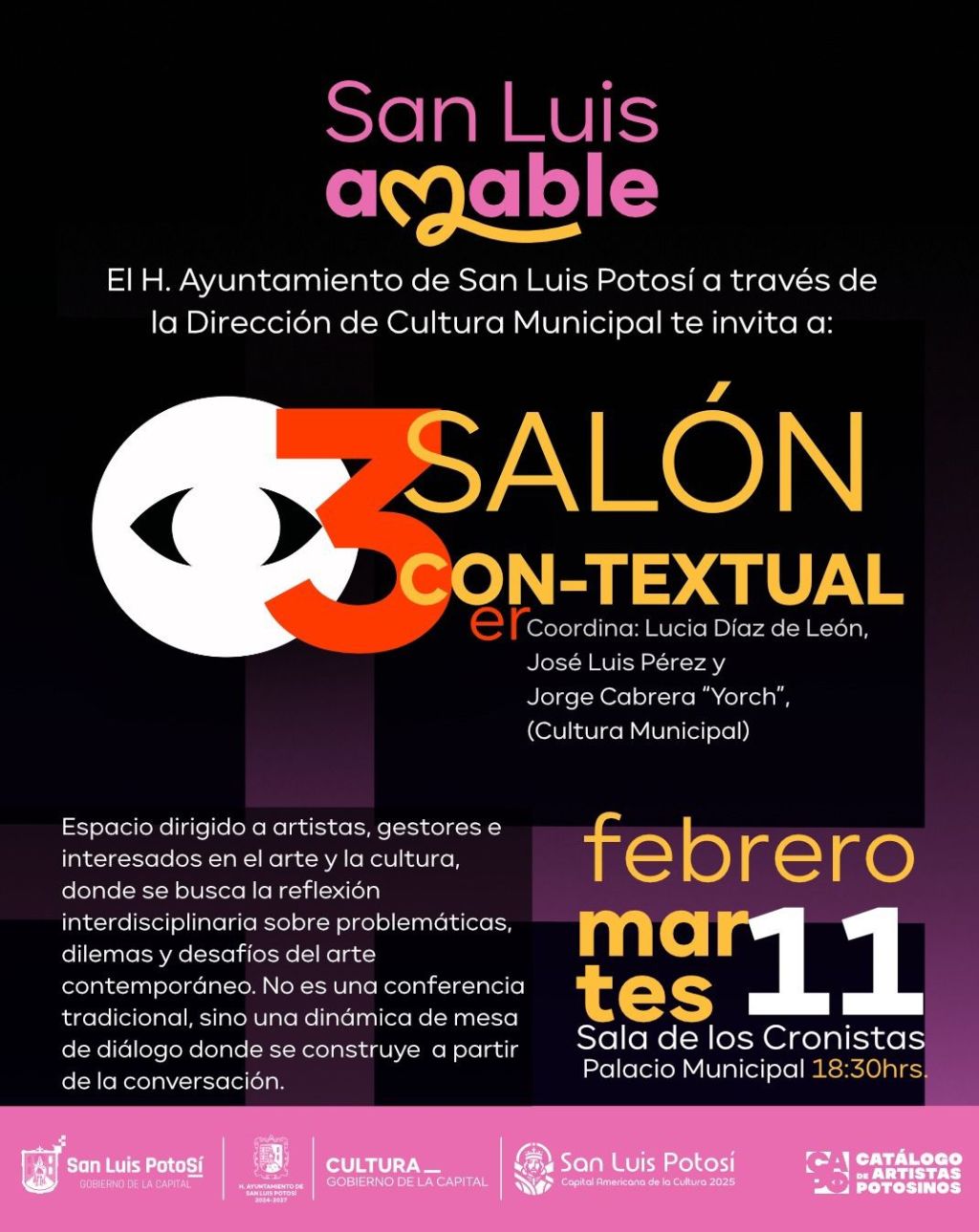 La Dirección de Cultura Municipal presenta Salón Con-textual, espacio para creadores y&nbsp;artistas