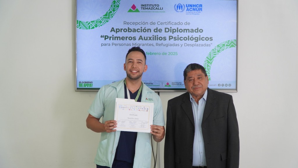 TEMAZCALLI RECIBE FORMACIÓN INTERNACIONAL EN ATENCIÓN A PERSONAS&nbsp;REFUGIADAS