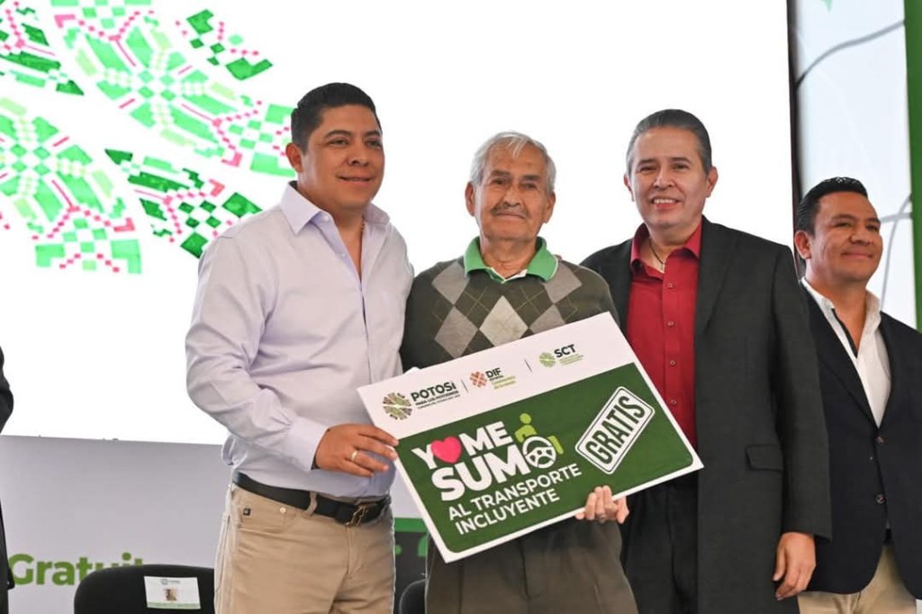 AVALAN PERSONAS BENEFICIARIAS APOYO DE RICARDO GALLARDO A TRANSPORTE&nbsp;GRATUITO