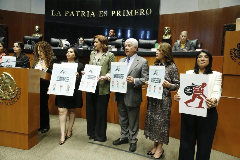 SENADORES DEL PAN DEMANDAN AL GOBIERNO A NO ROBARSE LOS AHORROS DE LAS FAMILIAS MEXICANAS DE LAS CUENTAS DE&nbsp;INFONAVIT