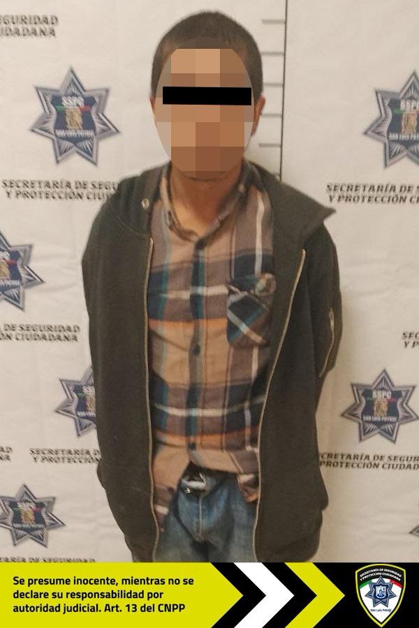 SSPC de la Capital detiene a hombre por causar daños en alumbrado público de plaza&nbsp;Aranzazú