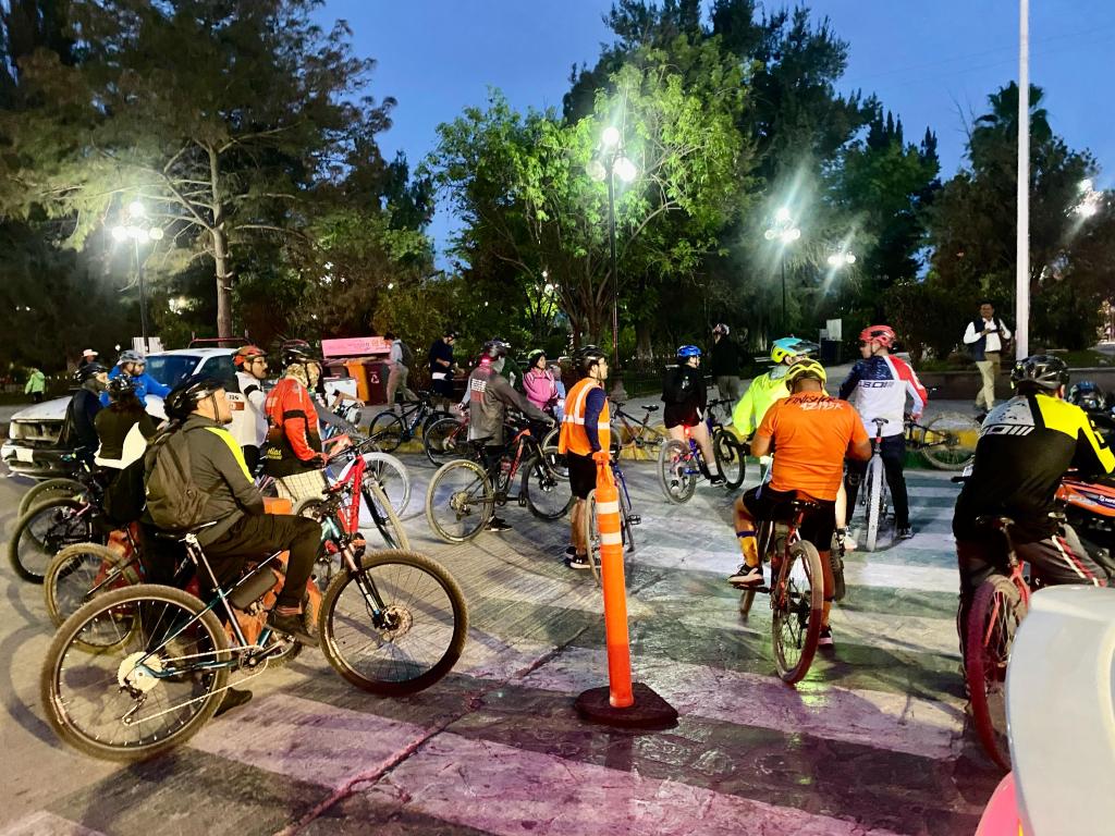 VILLA DE POZOS FOMENTA EL USO DE LA BICICLETA CON RODADAS&nbsp;RECREATIVAS