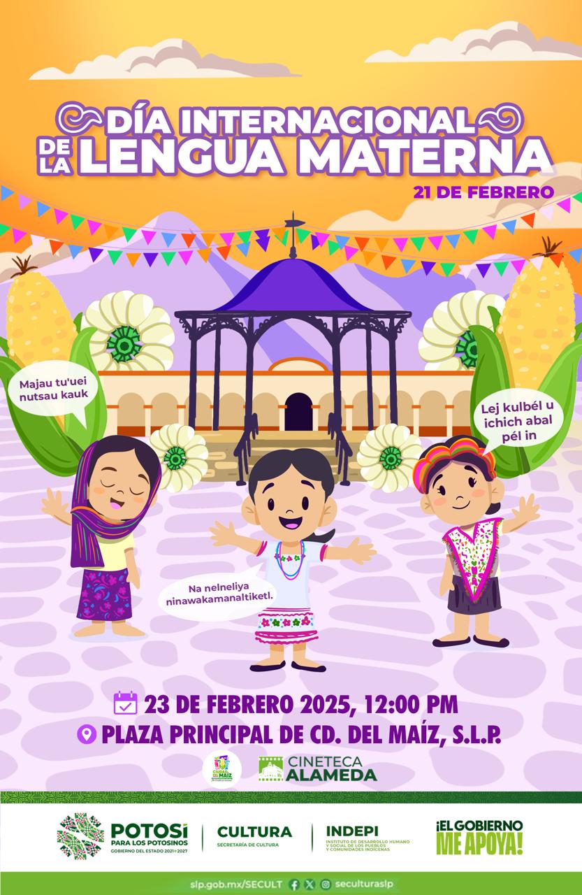 GOBIERNO ESTATAL CELEBRARÁ DÍA DE LA LENGUA MATERNA CON EVENTO&nbsp;CULTURAL