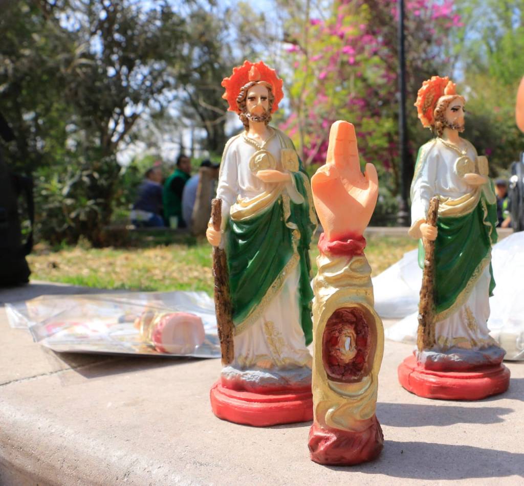 EN ORDEN, VILLA DE POZOS RECIBIÓ RELIQUIAS DE SAN JUDAS&nbsp;TADEO
