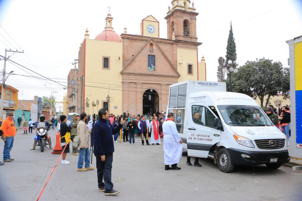 VILLA DE POZOS REGISTRÓ SALDO BLANCO TRAS LA LLEGADA DE RELIQUIAS DE SAN JUDAS&nbsp;TADEO