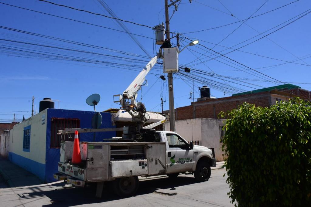 MUNICIPIO DE SOLEDAD DE G. S. GARANTIZA SERVICIO DE ALUBRADO EN TODAS LAS COLONIAS Y&nbsp;COMUNIDADES
