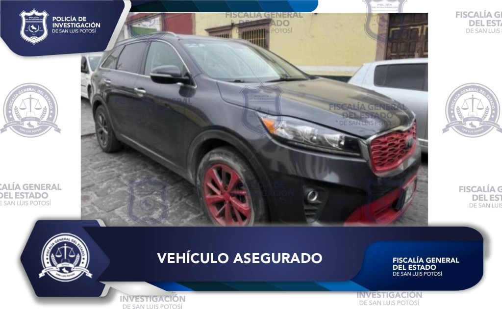FGESLP ASEGURA VEHÍCULO CON REPORTE DE ROBO EN LA CAPITAL&nbsp;POTOSINA