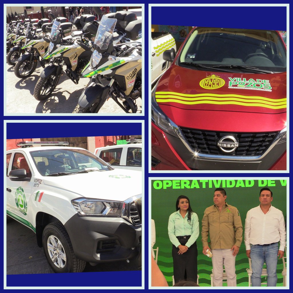 NUEVO PARQUE VEHICULAR REFORZARÁ SEGURIDAD EN VILLA DE&nbsp;POZOS