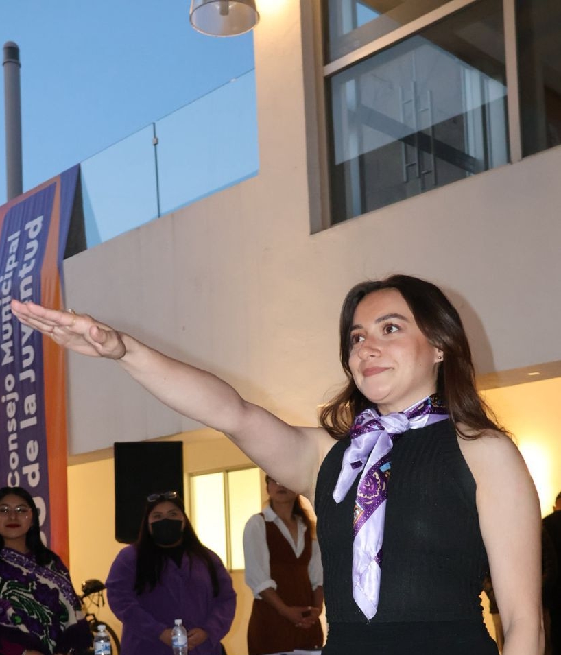 San Luis hace historia: Teresa del Rosario López Castro López, primera mujer en presidir un Consejo Municipal de la Juventud