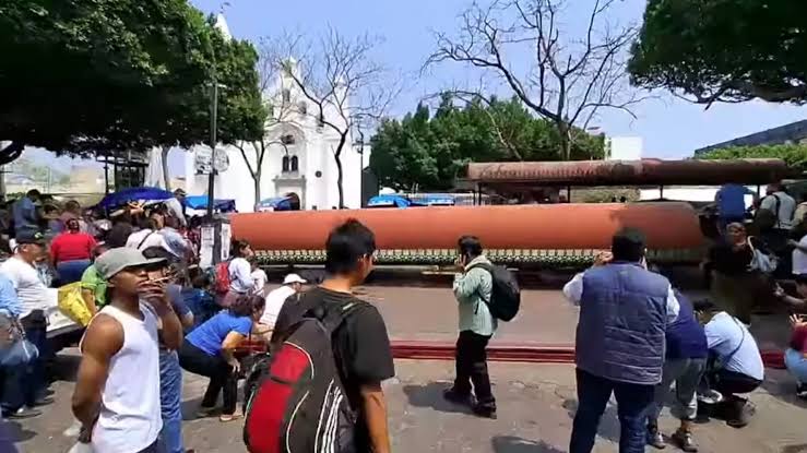 CAE ESTRUCTURA METALICA Y MATA A DOS MUJERES EN PLANTÓN DEL CNTE EN&nbsp;CHIAPAS