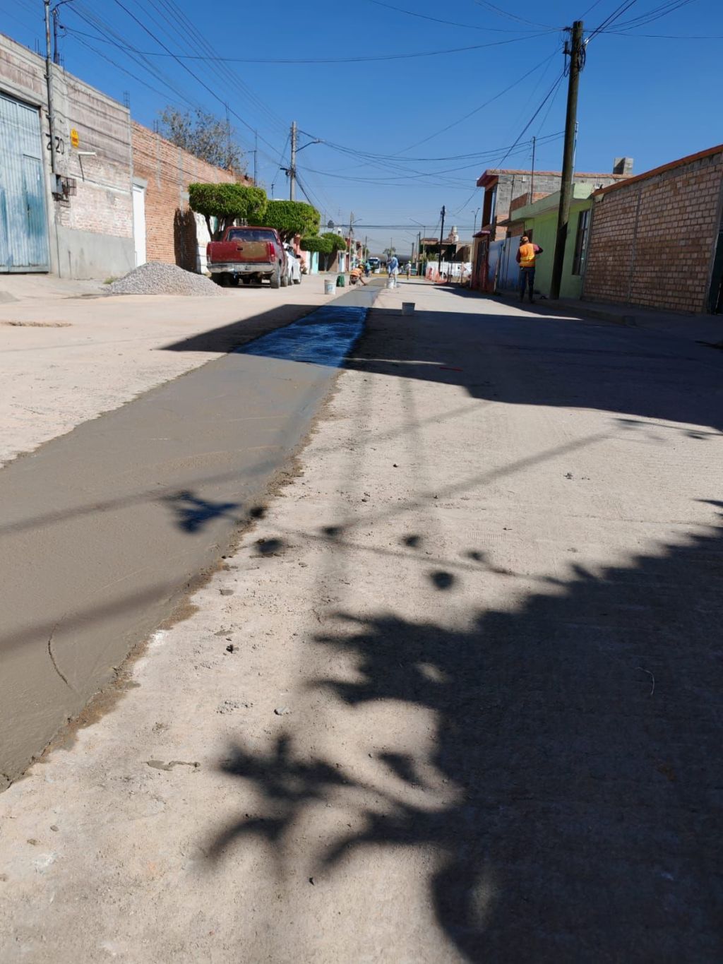 Interapas entrega rehabilitación de drenaje sanitario en la calle Newton, colonia&nbsp;Progreso