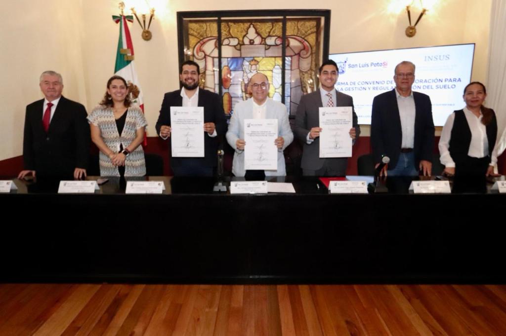 Ayuntamiento de SLP e Insus darán certeza jurídica a las familias&nbsp;capitalinas