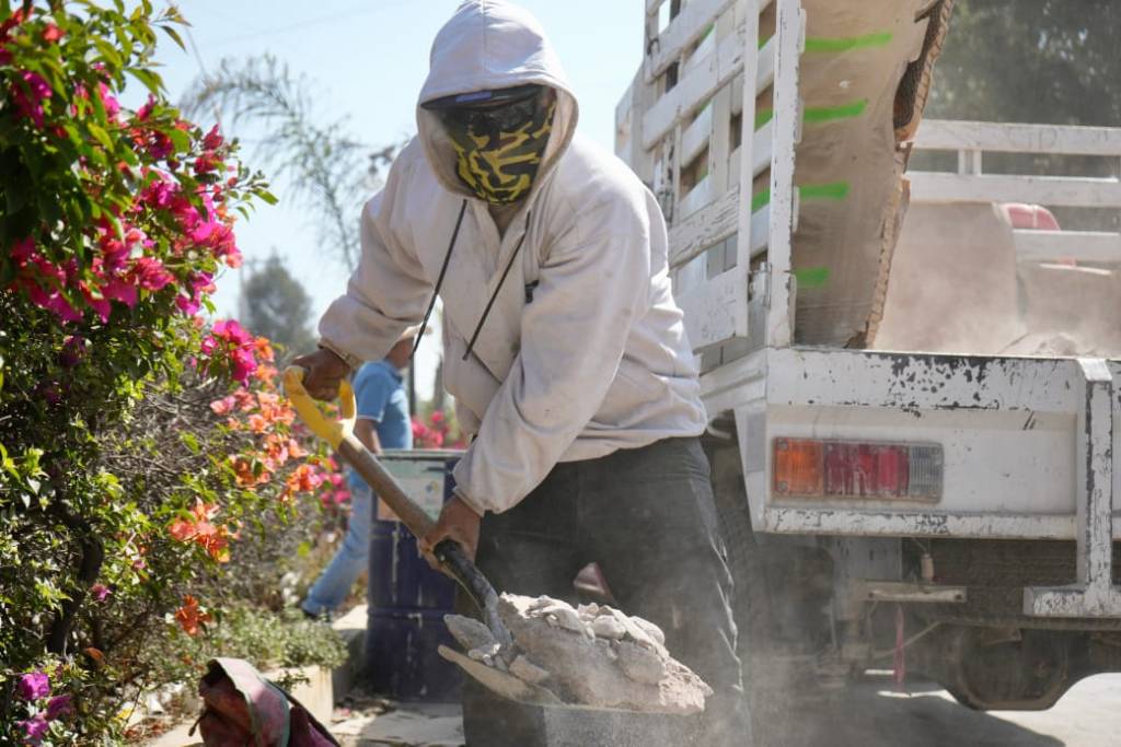 VILLA DE POZOS REHABILITA ACCESO&nbsp;PRINCIPAL