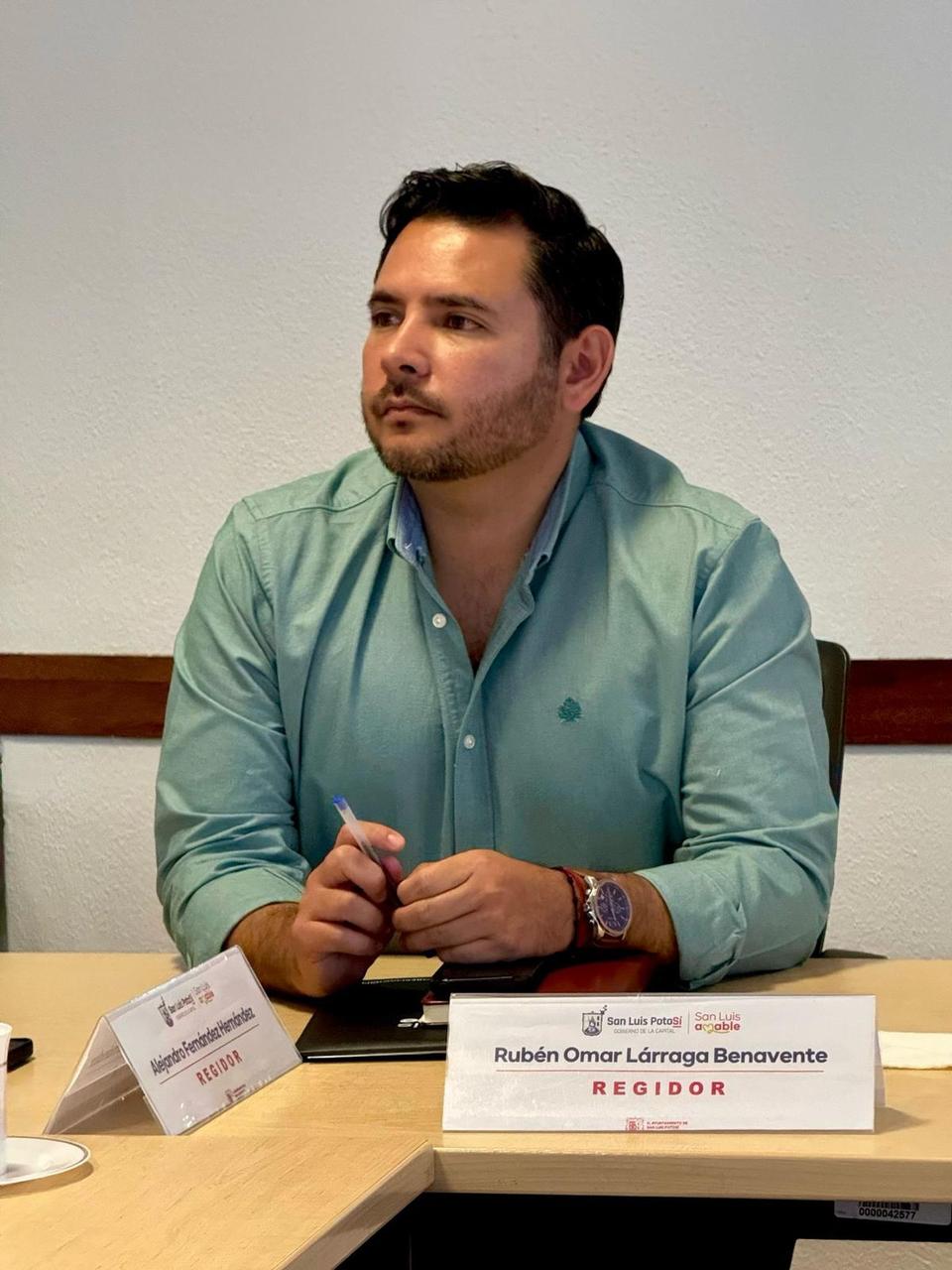 «Iniciativas ciudadanas y de direcciones municipales impulsan mejoras en SLP»: Regidor Rubén&nbsp;Lárraga
