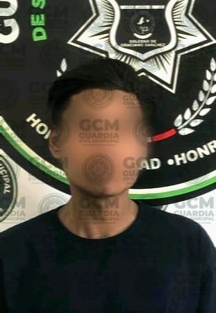 GUARDIA CIVIL MUNICIPAL DE SOLEDAD DETIENE A PRESUNTO RESPONSABLE DE INCENDIOS EN AV. VALENTÍN&nbsp;AMADOR