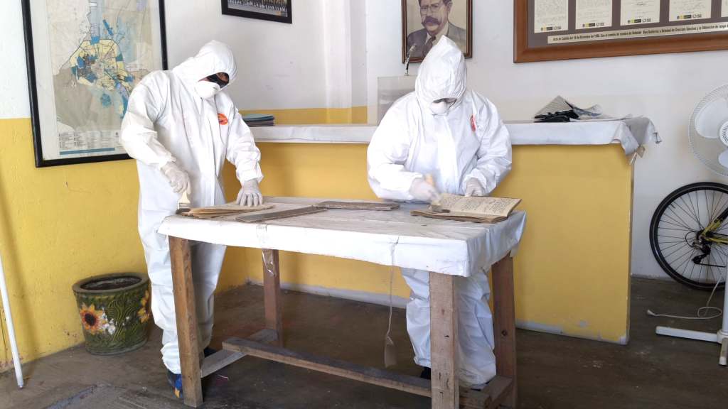 AYUNTAMIENTO DE SOLEDAD RESCATA DOCUMENTOS HISTÓRICOS CON APOYO DE&nbsp;ESPECIALISTAS