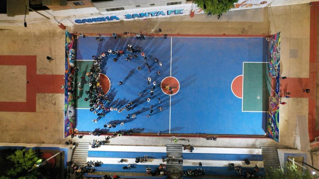 Después de años de abandono, Alcalde Galindo realiza el rescate integral del parque lineal Río Españita