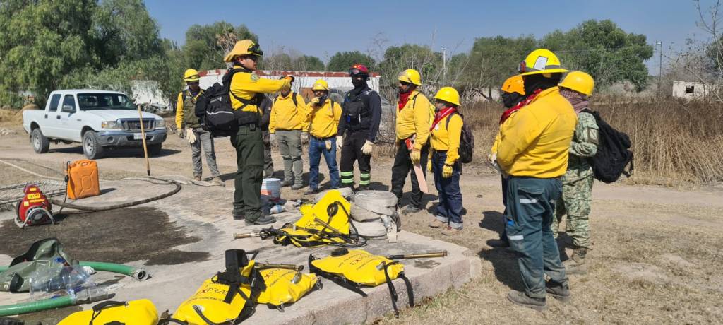 GOBIERNO ESTATAL FORTALECE PREPARACIÓN DE BRIGADISTAS FORESTALES