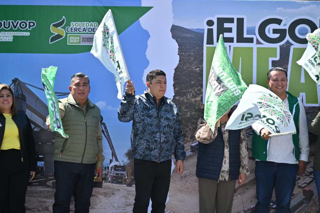RICARDO GALLARDO FORTALECE LA MODERNIZACIÓN DEL ESTADO CON MÁS APOYO EN OBRA PÚBLICA