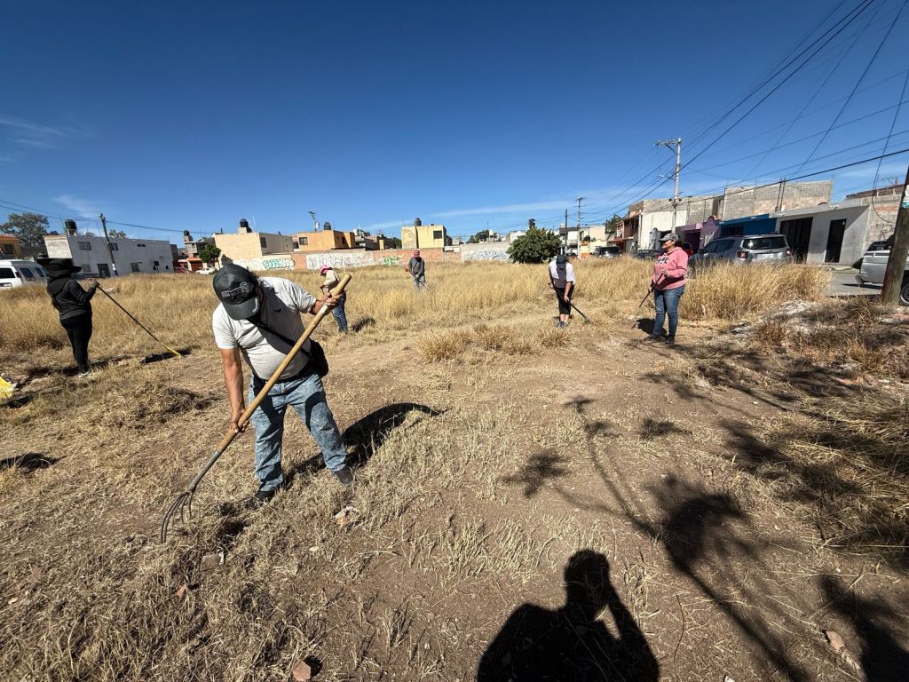 CON JORNADAS DE LIMPIEZA VILLA DE POZOS RESCATA ESPACIOS&nbsp;PÚBLICOS