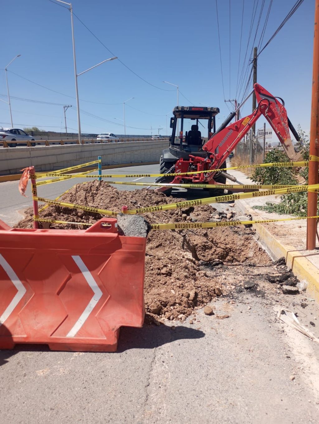 Interapas cancela importante toma clandestina sobre el periférico Antonio Rocha Cordero