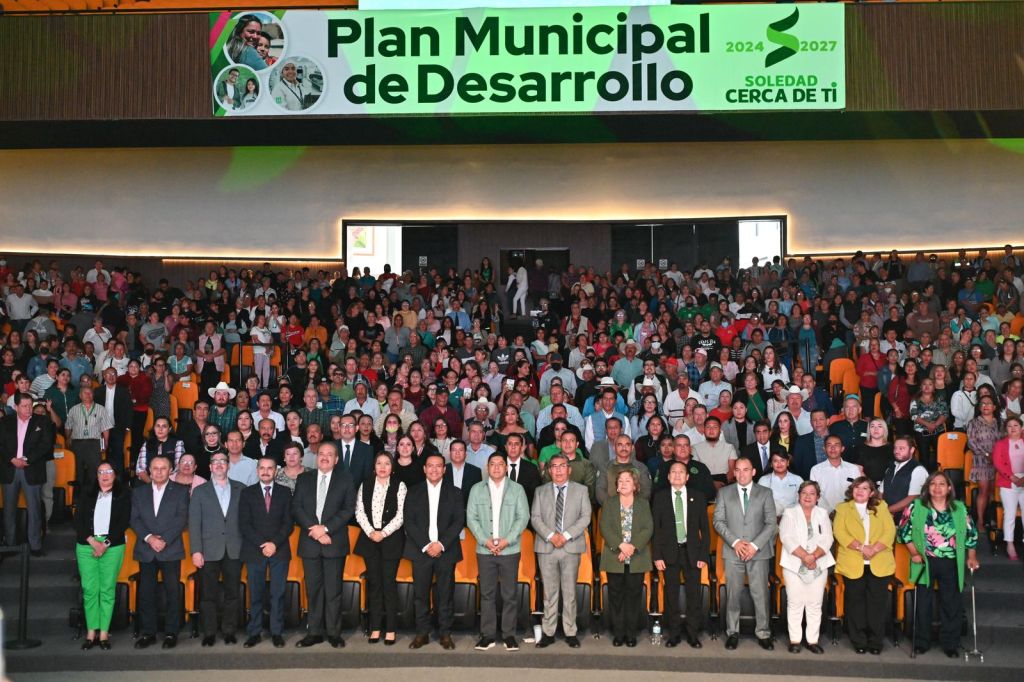 CON APOYO DE RICARDO GALLARDO, SOLEDAD AVANZA HACIA EL DESARROLLO Y BUEN GOBIERNO