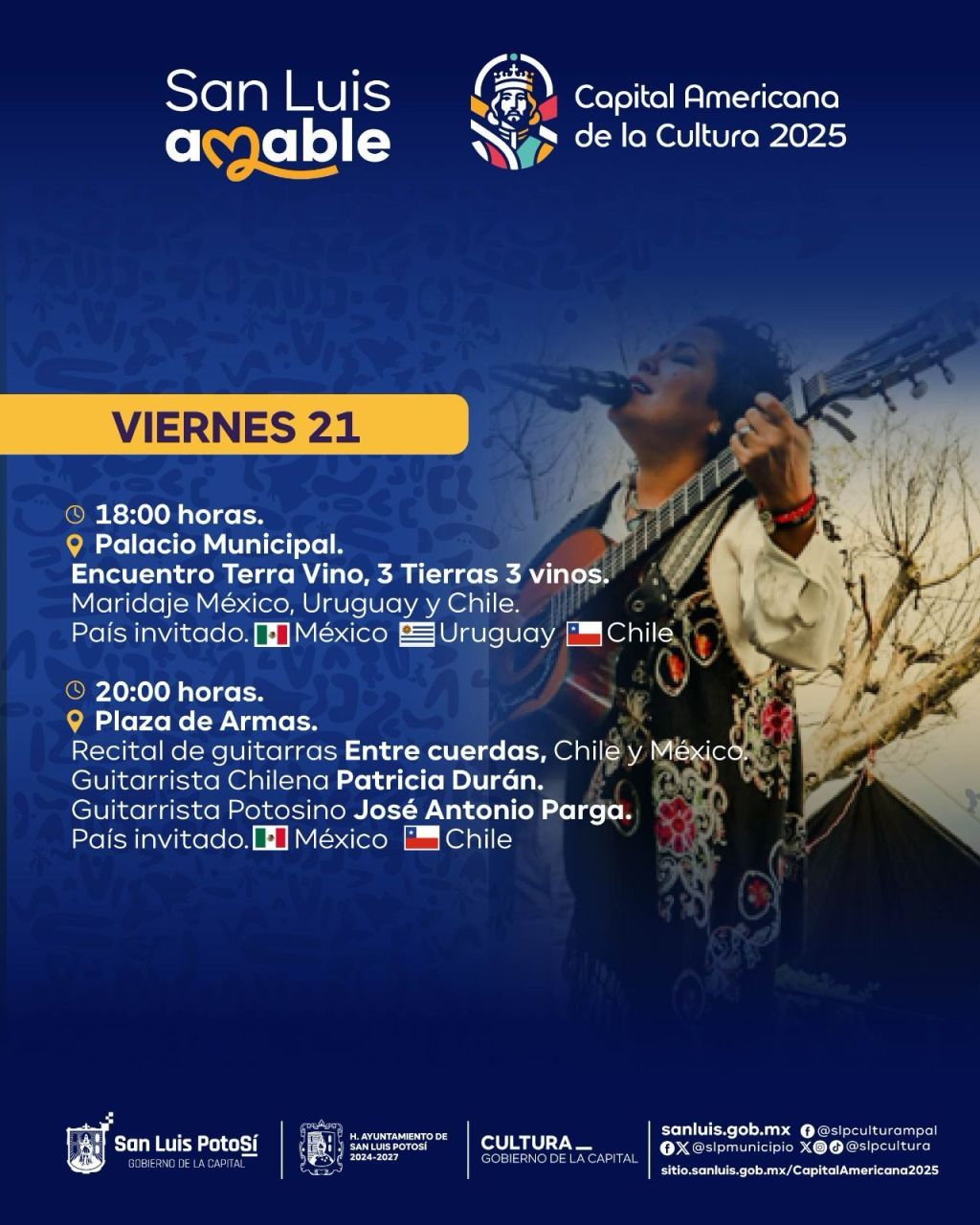 Como Capital Americana de la Cultura, San Luis Potosí refuerza lazos culturales con actividades internacionales