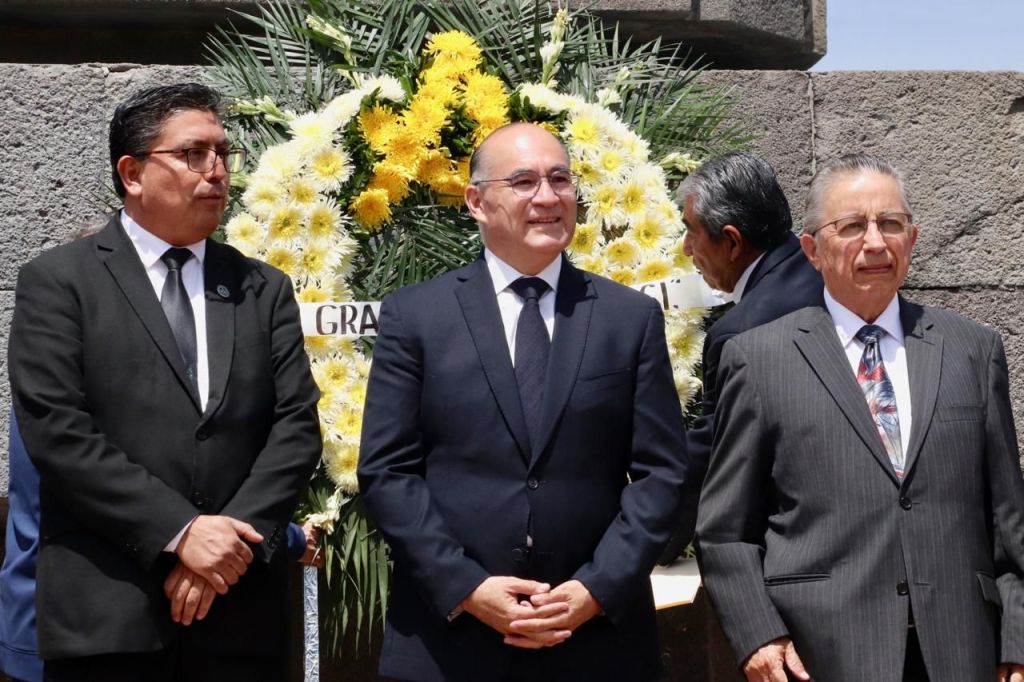 Encabeza Alcalde Galindo conmemoración del 219 aniversario del natalicio de Benito Juárez