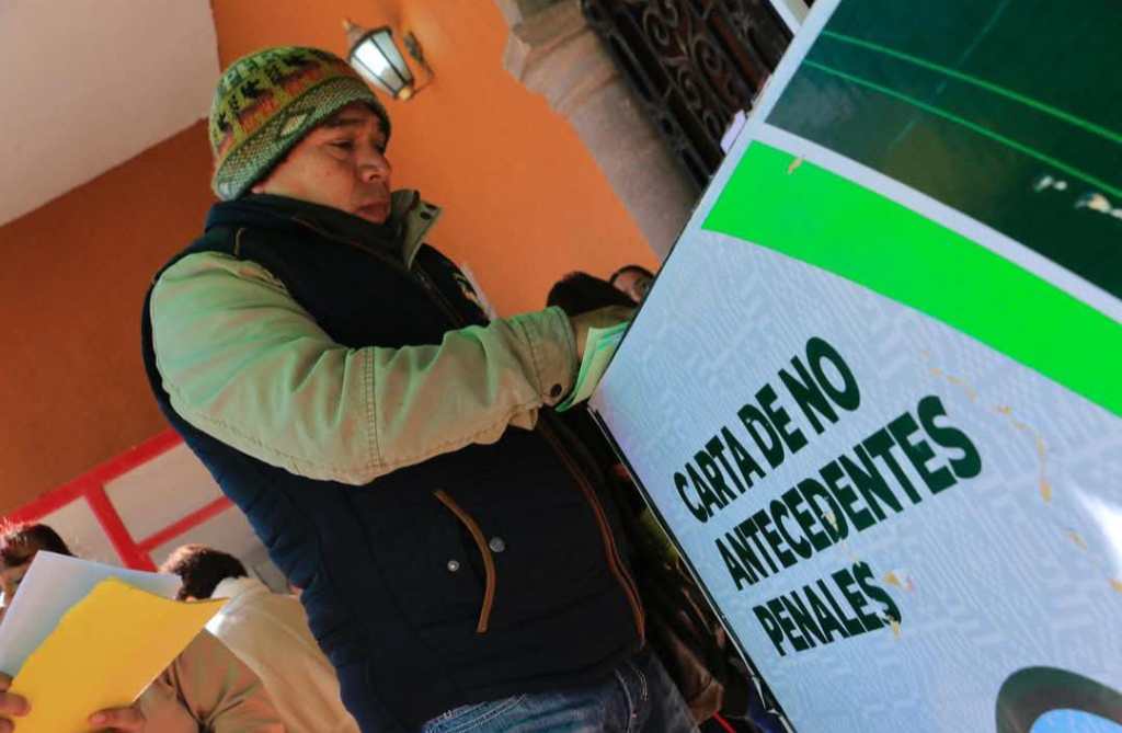 MÁS DE 120 TRÁMITES DE ANTECEDENTES NO PENALES EN VILLA DE&nbsp;POZOS