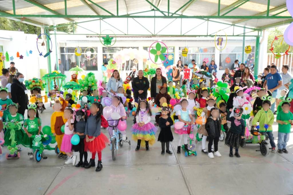CENTRO EDUCATIVO TEPEU VIVIÓ PRIMER DESFILE DE PRIMAVERA