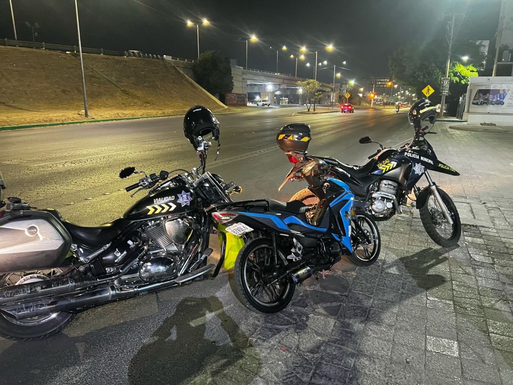 En operativo «Conducción Segura», SSPC de la Capital inhibe conducción temeraria de motociclistas