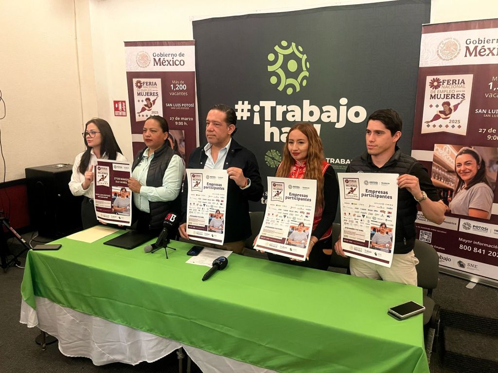 REALIZARÁ GOBIERNO ESTATAL FERIA NACIONAL DEL EMPLEO PARA LA MUJER