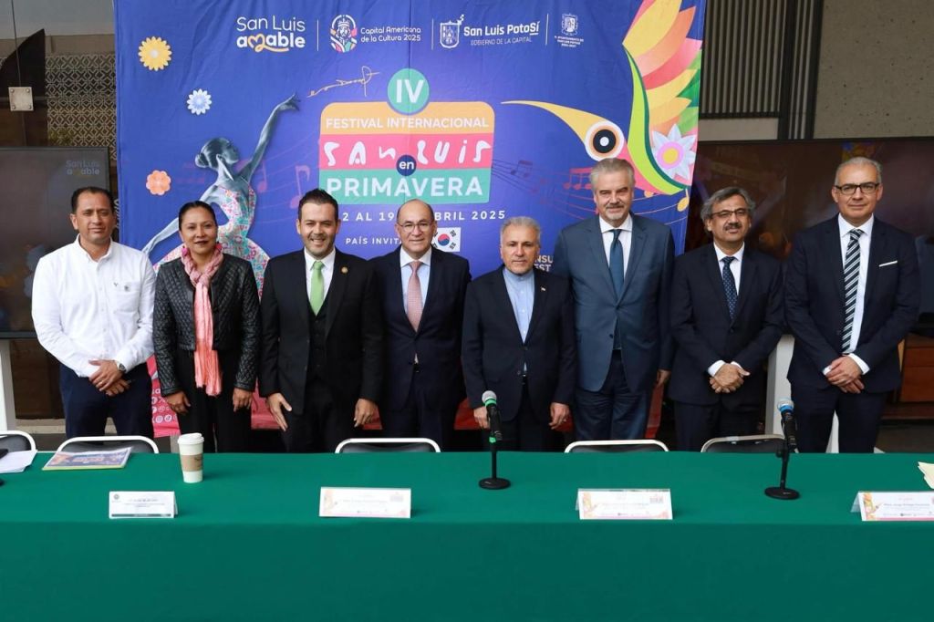 En el Palacio Legislativo de San Lázaro, Alcalde Galindo presenta el Festival San Luis en Primavera
