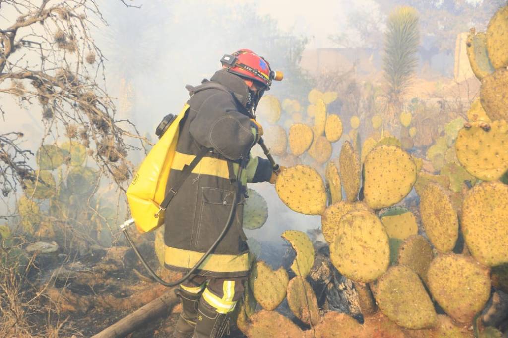 VILLA DE POZOS INTENSIFICA ESFUERZOS PARA COMBATIR&nbsp;INCENDIOS