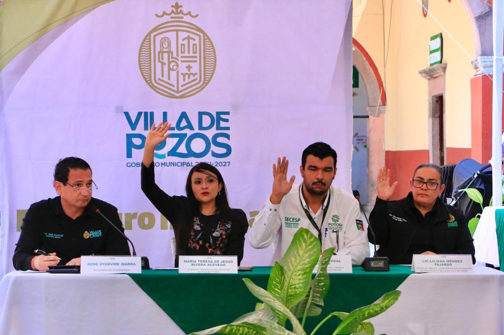 VILLA DE POZOS FORTALECE LA SEGURIDAD&nbsp;PÚBLICA