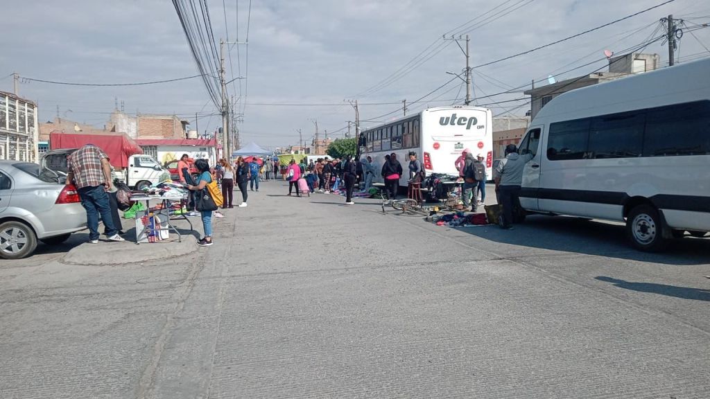 Interviene Gobierno Municipal en tianguis, para mantener el orden en la actividad comercial