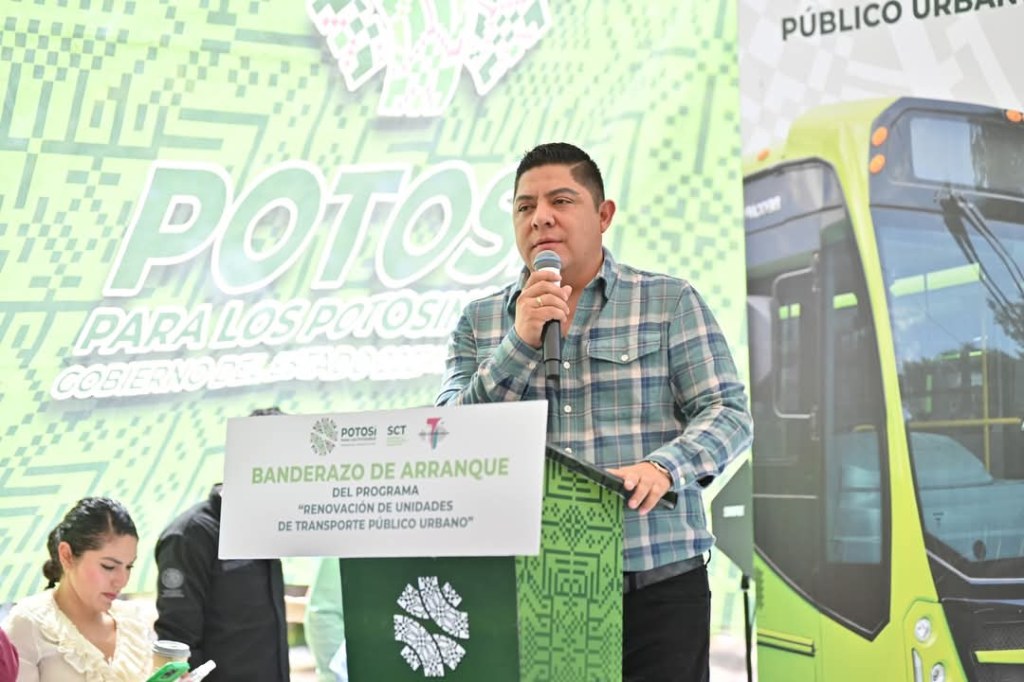 RICARDO GALLARDO PROMUEVE RENOVACIÓN DEL TRANSPORTE URBANO CON CRÉDITOS ACCESIBLES