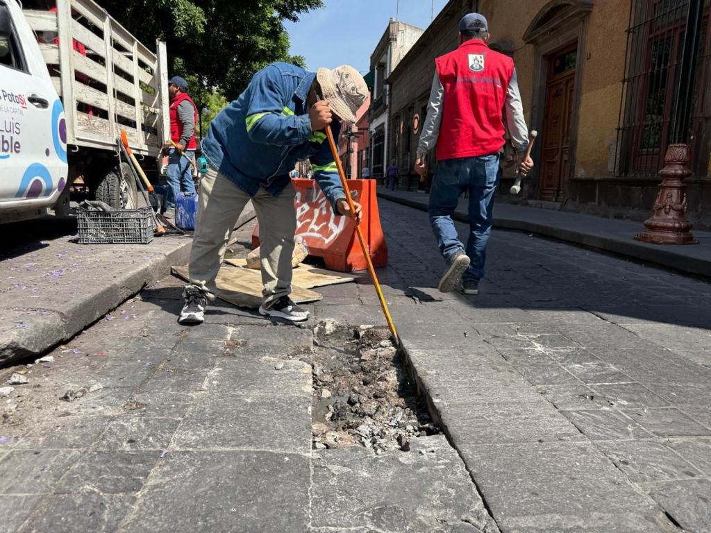 Gobierno de la Capital refuerza rehabilitación del Centro Histórico, en preparación para Semana Santa