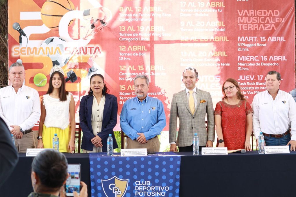 Gobierno Municipal de San Luis Capital hace sinergia con el Club Deportivo Potosino para promover el turismo en Semana Santa