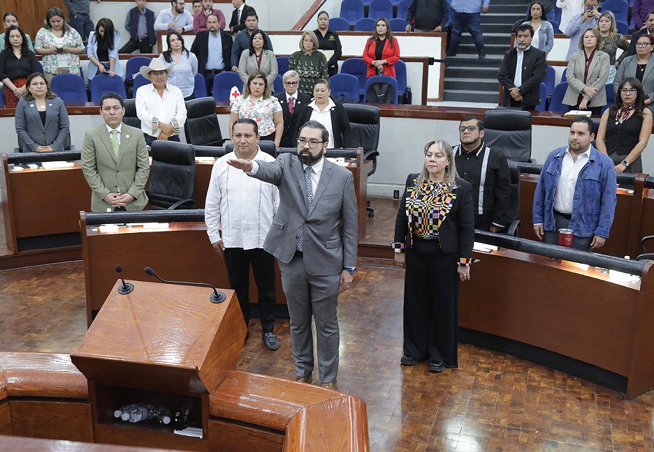 EL CONGRESO DEL ESTADO ELIGIÓ A JESÚS RAFAEL RODRÍGUEZ LÓPEZ COMO  TITULAR DEL ÓRGANO INTERNO DE CONTROL DE LA DE LA FISCALÍA GENERAL DEL&nbsp;ESTADO